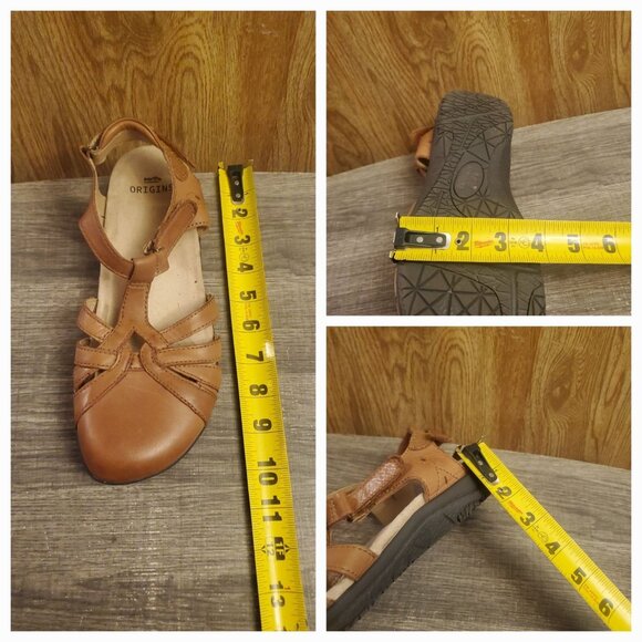 Earth Origins Savoy Sierra Sandals Women’s Size 8.5 Brown - Picture 12 of 12
